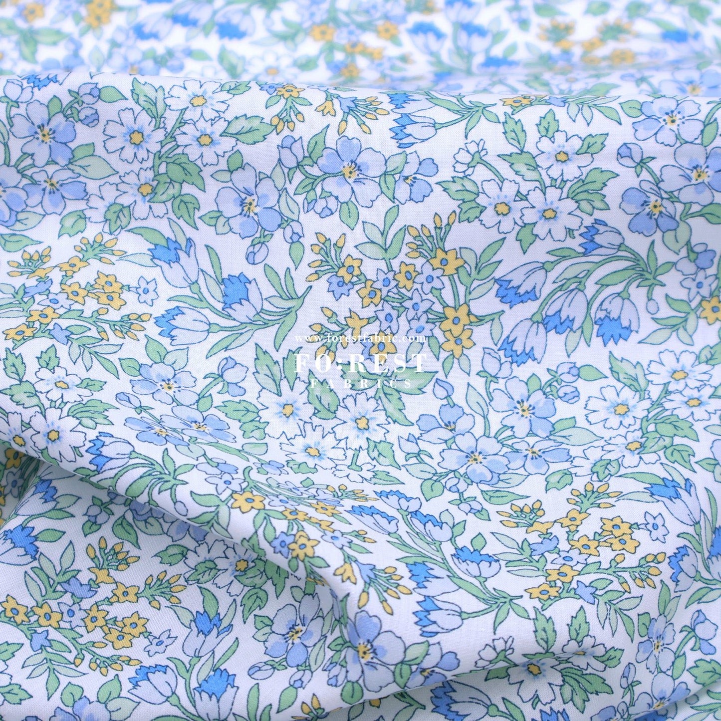 Liberty of London (Tana Lawn™ Cotton Fabric) - Nazanin - FO:REST Fabric 布恩堂Liberty fabrictana lawnjapanese fabricykk zipper