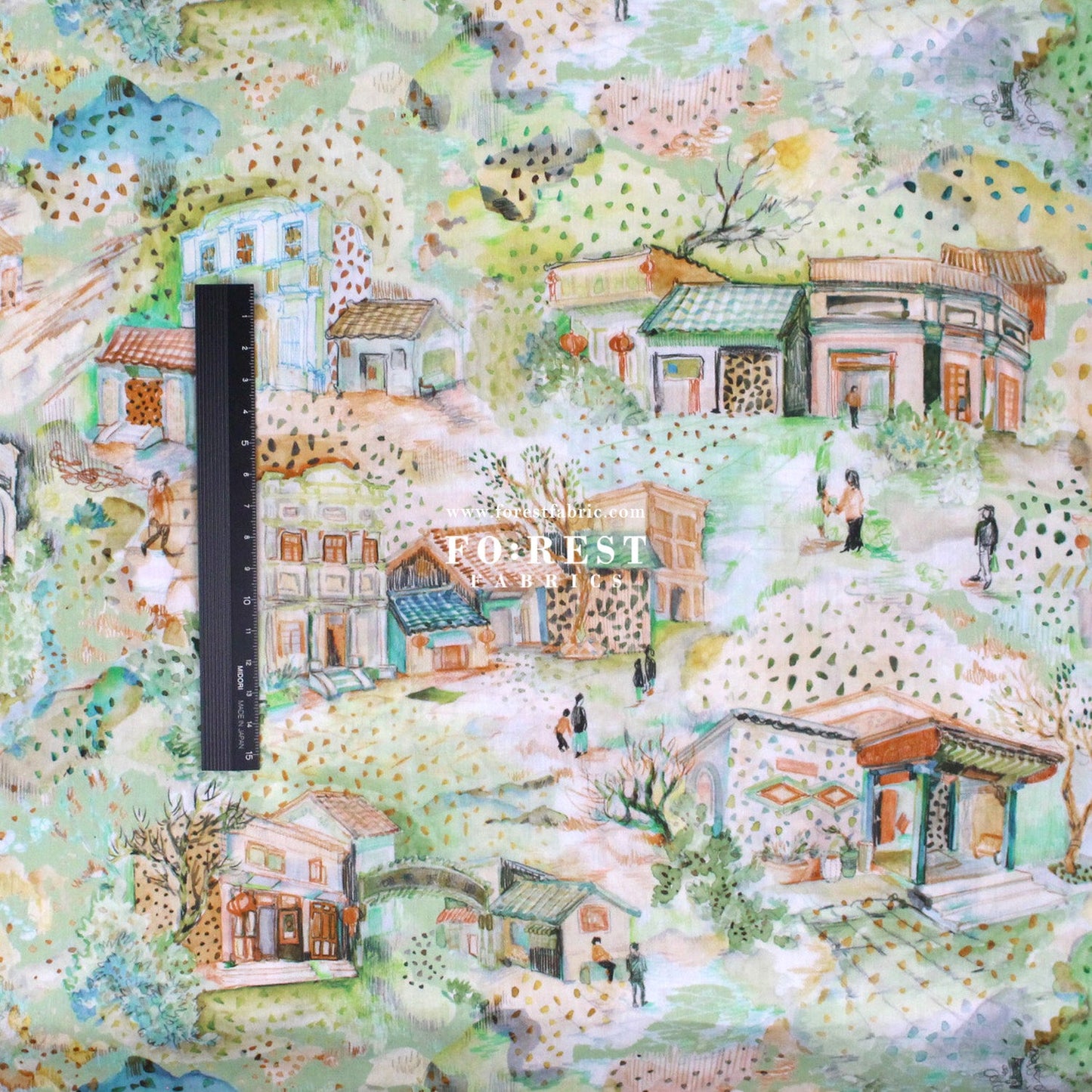 Liberty of London (Tana Lawn™ Cotton Fabric) - Ordinary Day - FO:REST Fabric 布恩堂Liberty fabrictana lawnjapanese fabricykk zipper