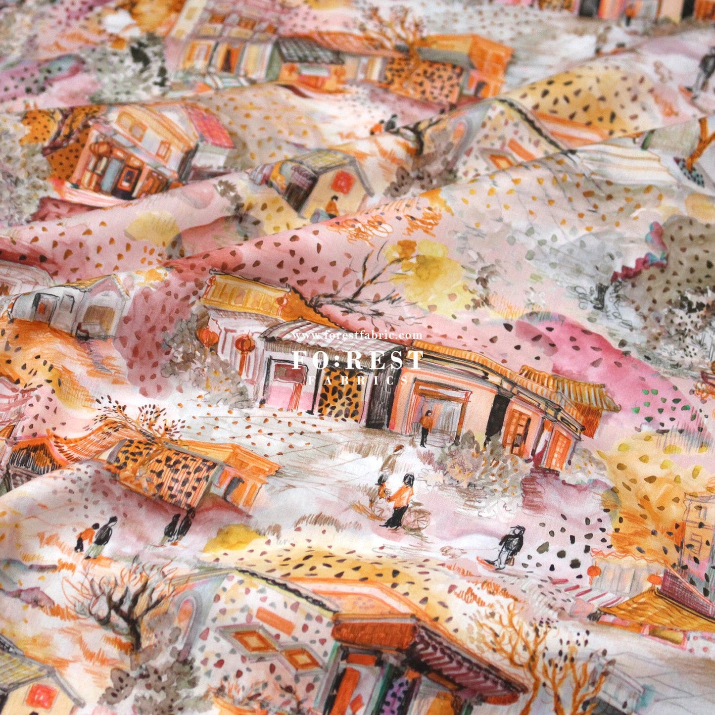 Liberty of London (Tana Lawn™ Cotton Fabric) - Ordinary Day - FO:REST Fabric 布恩堂Liberty fabrictana lawnjapanese fabricykk zipper