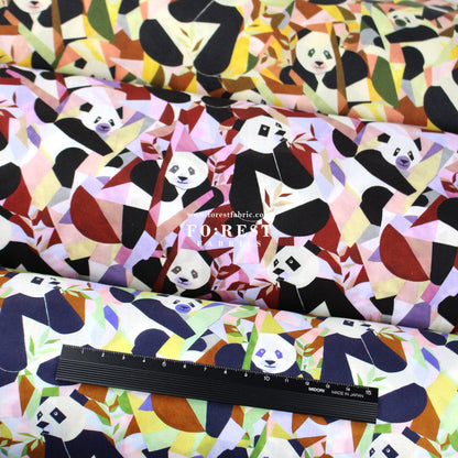 Liberty of London (Tana Lawn™ Cotton Fabric) - Panda - monium - FO:REST Fabric 布恩堂Liberty fabrictana lawnjapanese fabricykk zipper