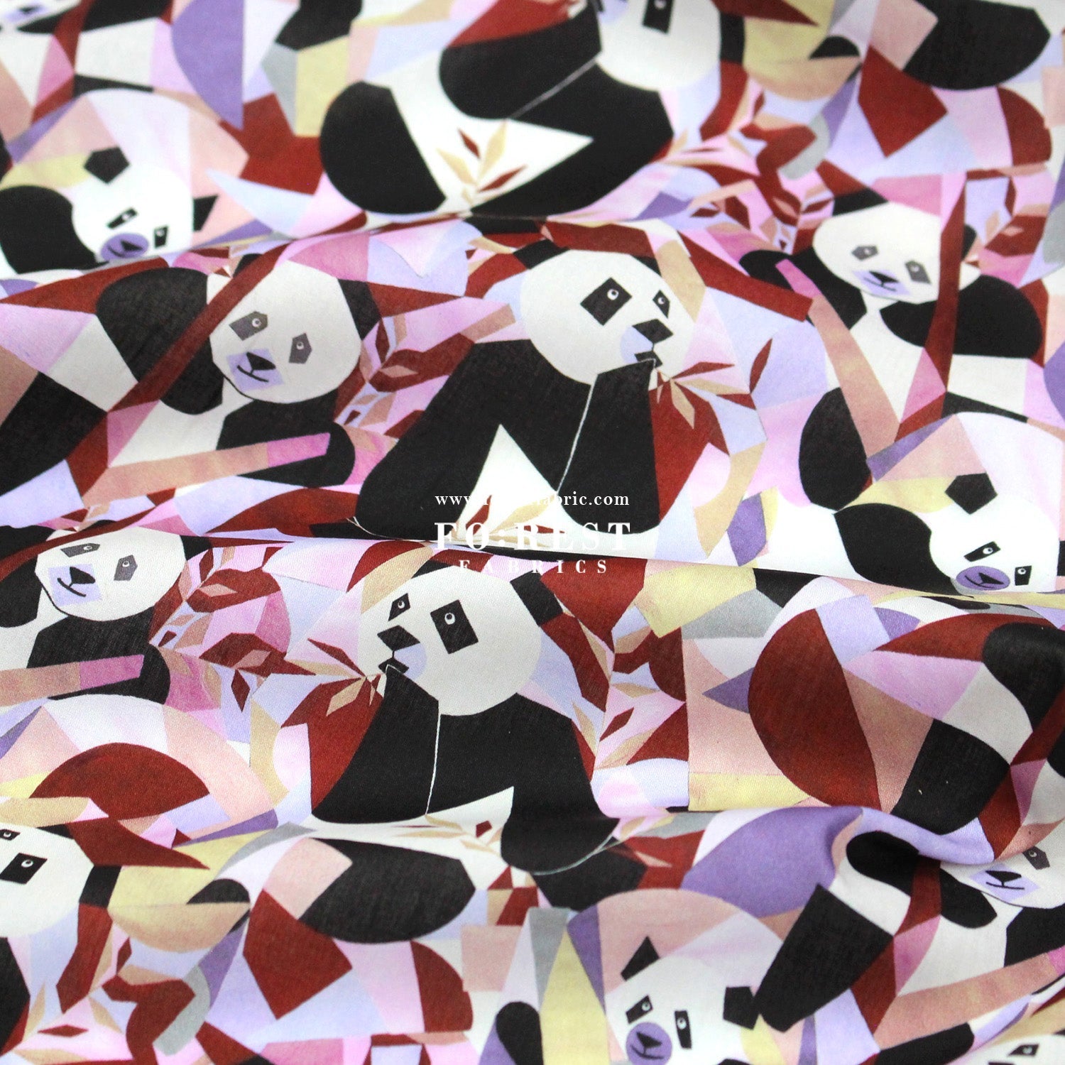 Liberty of London (Tana Lawn™ Cotton Fabric) - Panda - monium - FO:REST Fabric 布恩堂Liberty fabrictana lawnjapanese fabricykk zipper