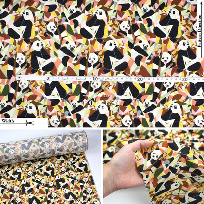 Liberty of London (Tana Lawn™ Cotton Fabric) - Panda - monium - FO:REST Fabric 布恩堂Liberty fabrictana lawnjapanese fabricykk zipper