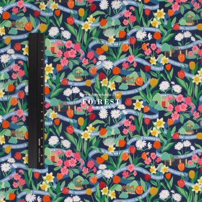 Liberty of London (Tana Lawn™ Cotton Fabric) - Park Posy - FO:REST Fabric 布恩堂Liberty fabrictana lawnjapanese fabricykk zipper