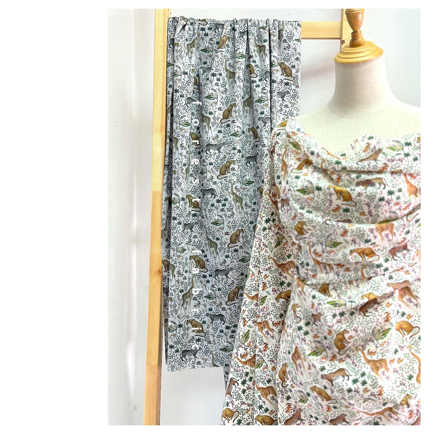 Liberty of London (Tana Lawn™ Cotton Fabric) - Pattern Safari - FO:REST Fabric 布恩堂Liberty fabrictana lawnjapanese fabricykk zipper