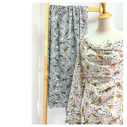 Liberty of London (Tana Lawn™ Cotton Fabric) - Pattern Safari - FO:REST Fabric 布恩堂Liberty fabrictana lawnjapanese fabricykk zipper