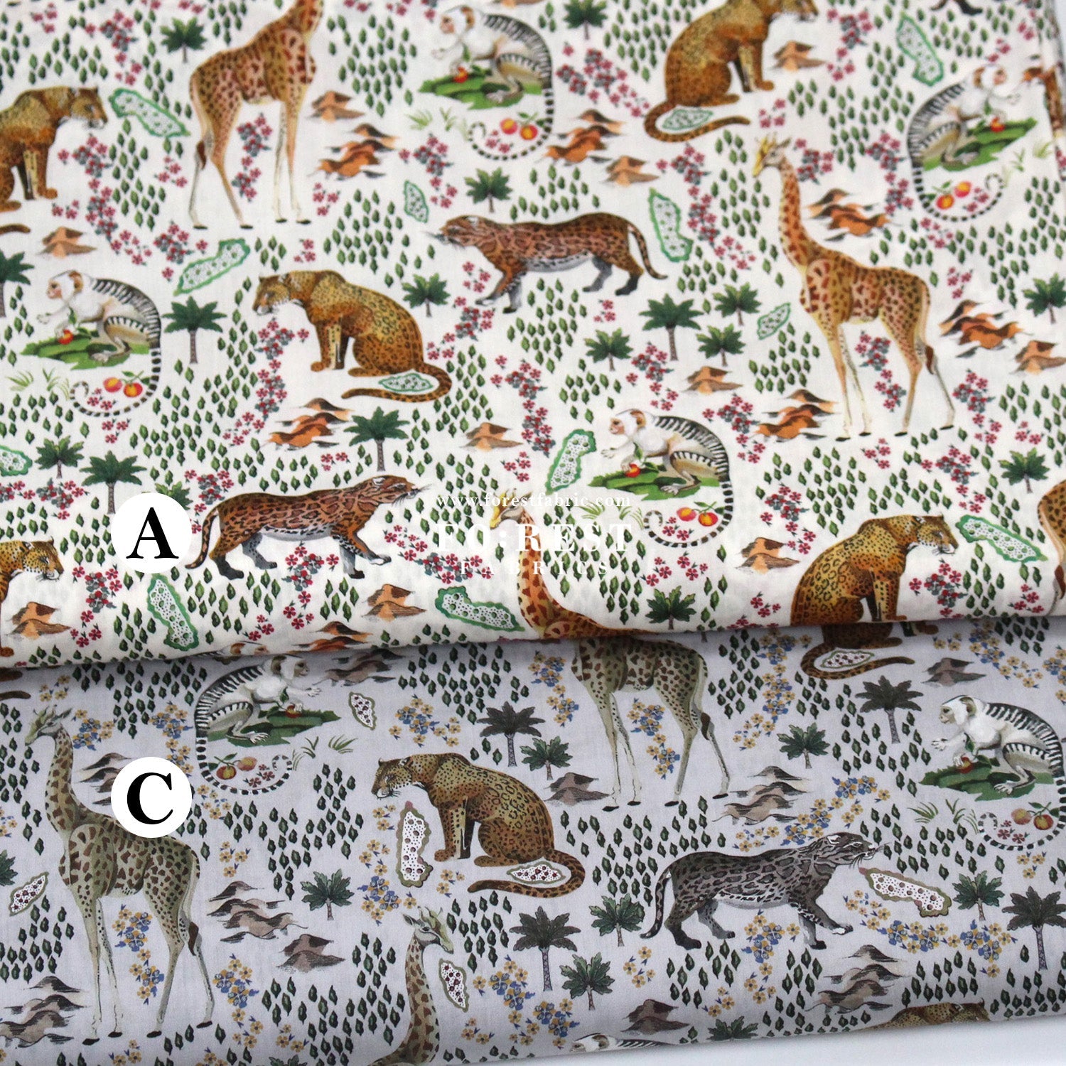 Liberty of London (Tana Lawn™ Cotton Fabric) - Pattern Safari - FO:REST Fabric 布恩堂Liberty fabrictana lawnjapanese fabricykk zipper