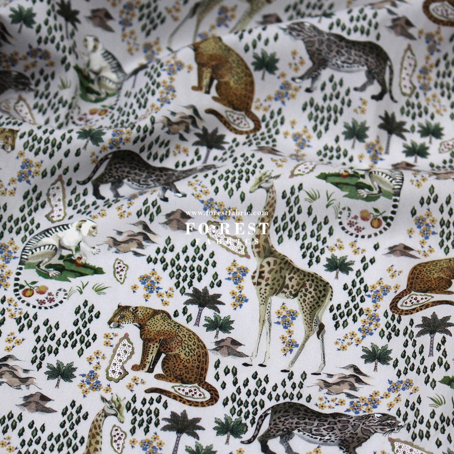 Liberty of London (Tana Lawn™ Cotton Fabric) - Pattern Safari - FO:REST Fabric 布恩堂Liberty fabrictana lawnjapanese fabricykk zipper