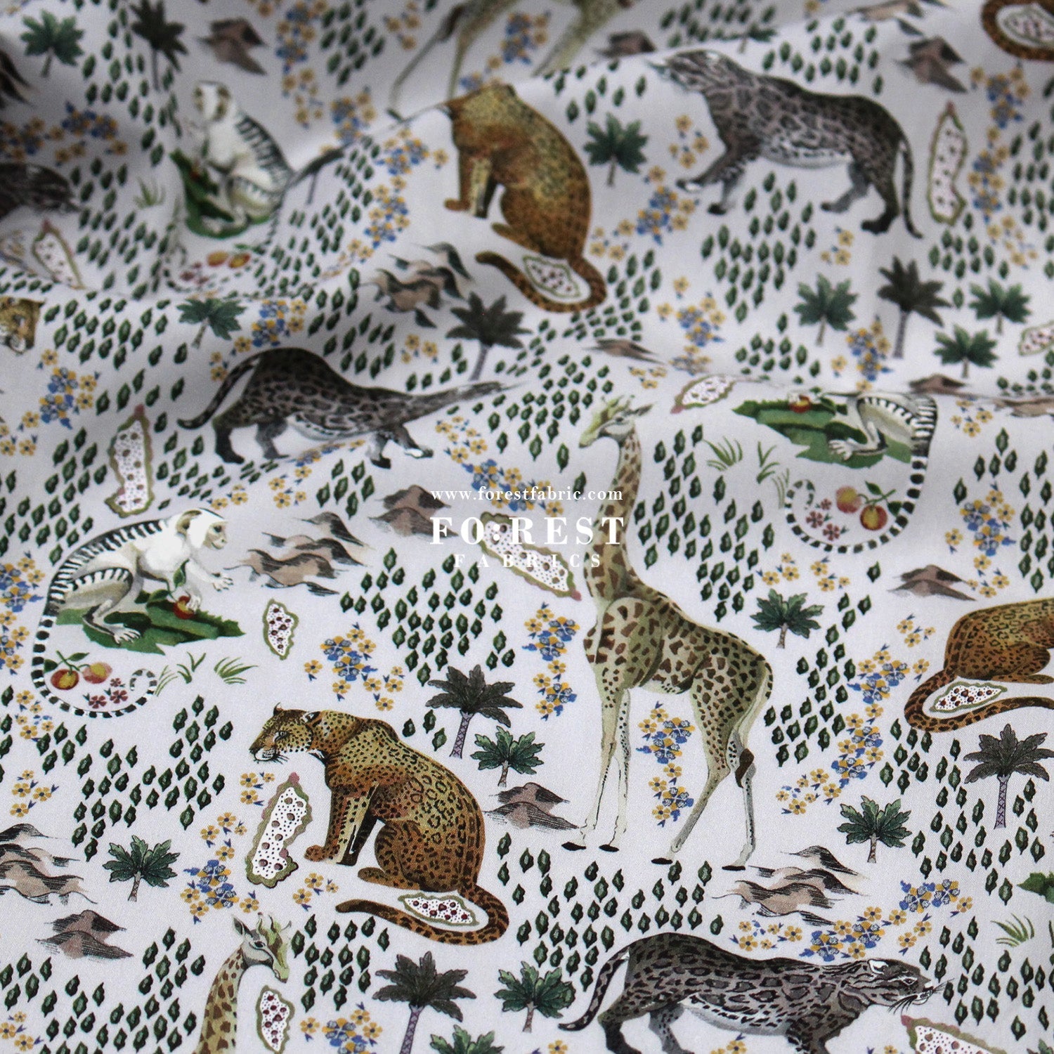 Liberty of London (Tana Lawn™ Cotton Fabric) - Pattern Safari - FO:REST Fabric 布恩堂Liberty fabrictana lawnjapanese fabricykk zipper