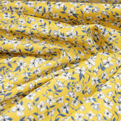 Liberty of London (Tana Lawn™ Cotton Fabric) - Peach Blossom - FO:REST Fabric 布恩堂Liberty fabrictana lawnjapanese fabricykk zipper