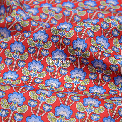 Liberty of London (Tana Lawn™ Cotton Fabric) - Peacock Posy - FO:REST Fabric 布恩堂Liberty fabrictana lawnjapanese fabricykk zipper