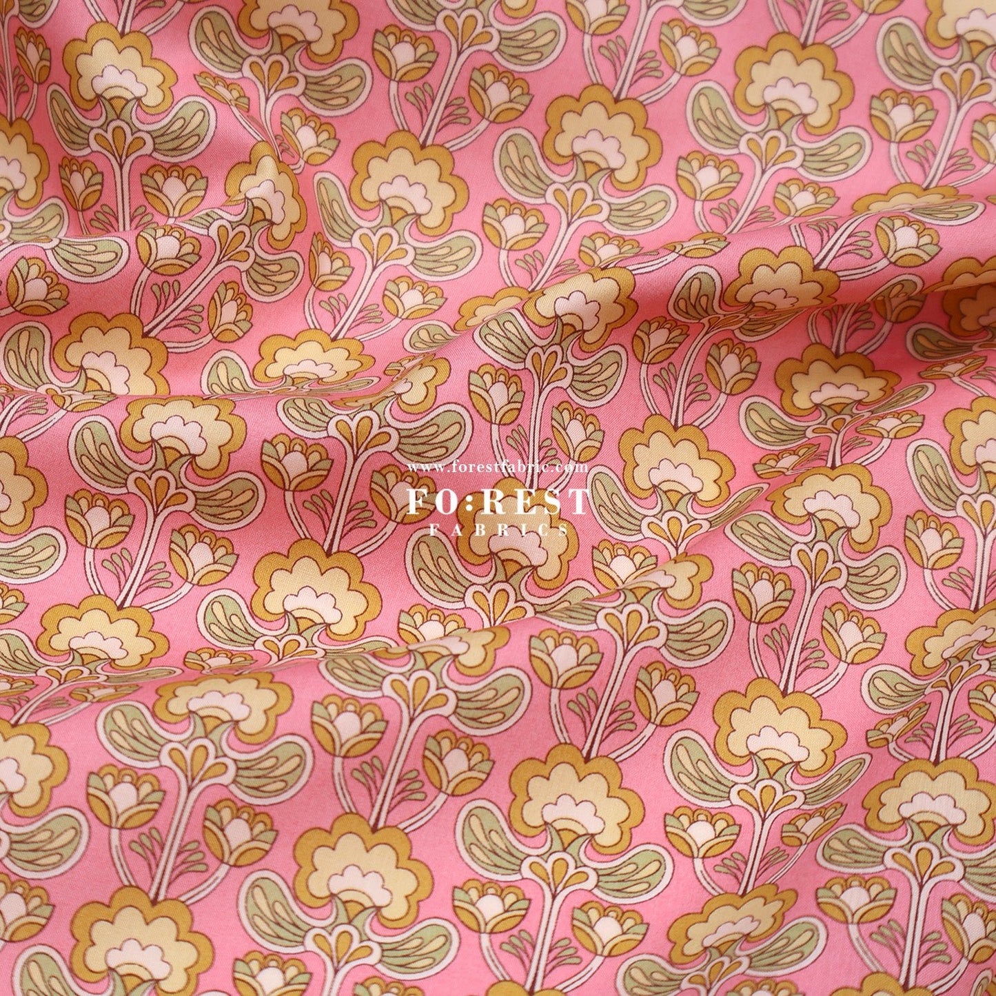 Liberty of London (Tana Lawn™ Cotton Fabric) - Peacock Posy - FO:REST Fabric 布恩堂Liberty fabrictana lawnjapanese fabricykk zipper