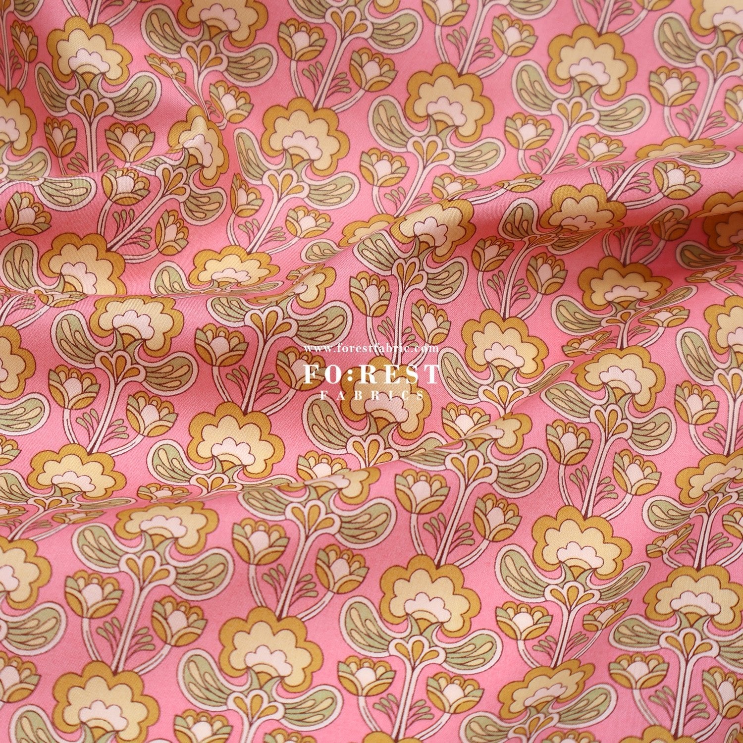 Liberty of London (Tana Lawn™ Cotton Fabric) - Peacock Posy - FO:REST Fabric 布恩堂Liberty fabrictana lawnjapanese fabricykk zipper