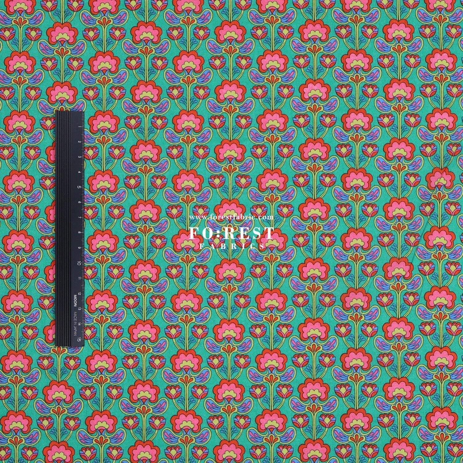 Liberty of London (Tana Lawn™ Cotton Fabric) - Peacock Posy - FO:REST Fabric 布恩堂Liberty fabrictana lawnjapanese fabricykk zipper