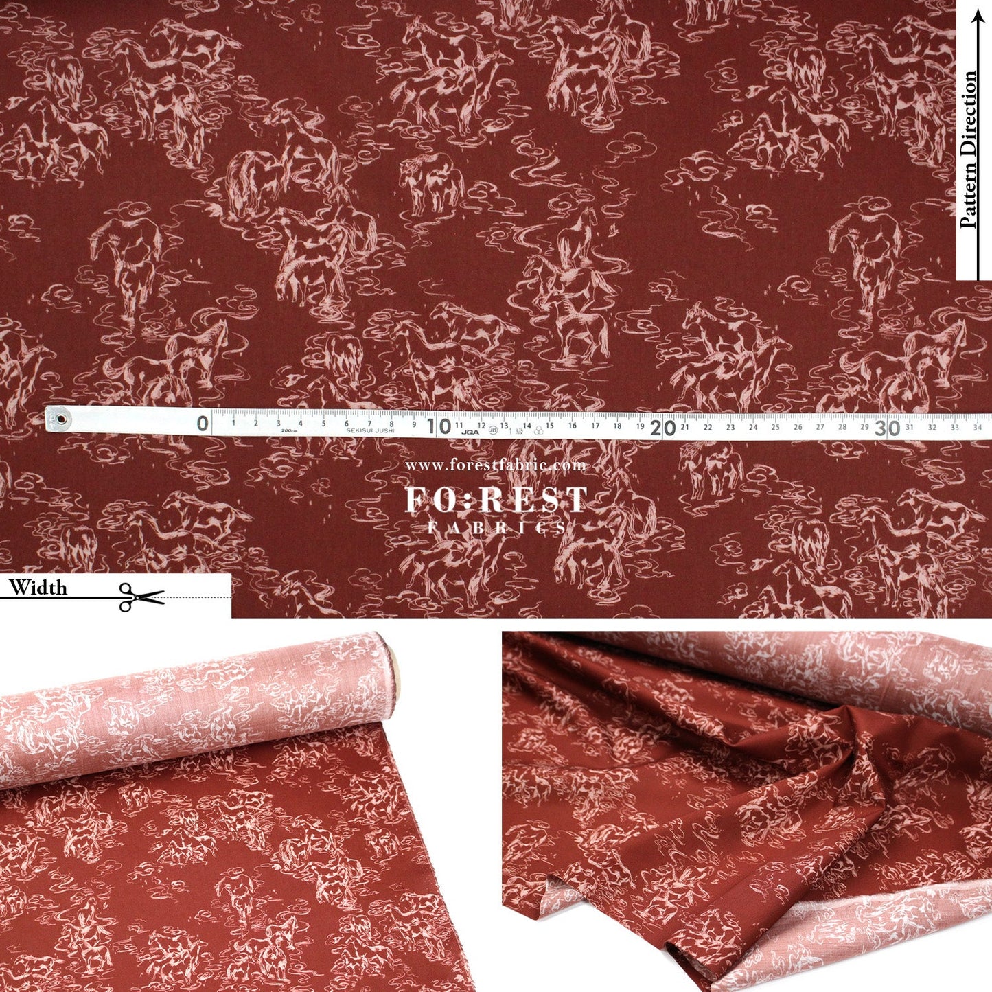 Liberty of London (Tana Lawn™ Cotton Fabric) - Peng Lai - FO:REST Fabric 布恩堂Liberty fabrictana lawnjapanese fabricykk zipper