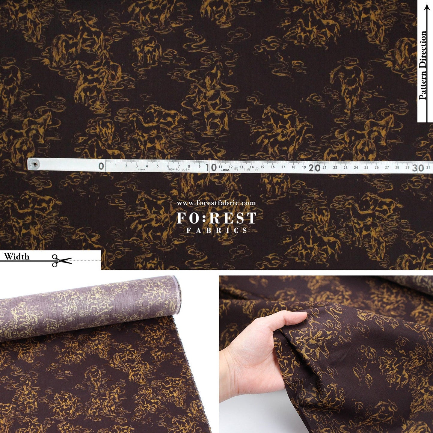 Liberty of London (Tana Lawn™ Cotton Fabric) - Peng Lai - FO:REST Fabric 布恩堂Liberty fabrictana lawnjapanese fabricykk zipper