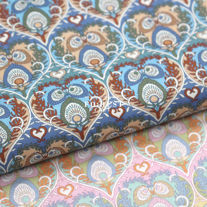 Liberty of London (Tana Lawn™ Cotton Fabric) - Plume Hearts - FO:REST Fabric 布恩堂Liberty fabrictana lawnjapanese fabricykk zipper