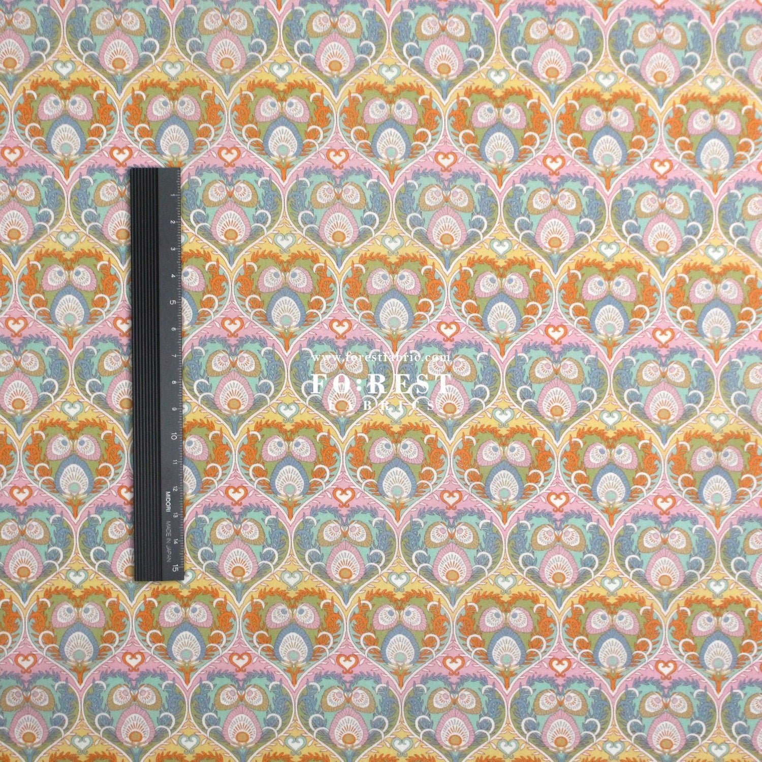 Liberty of London (Tana Lawn™ Cotton Fabric) - Plume Hearts - FO:REST Fabric 布恩堂Liberty fabrictana lawnjapanese fabricykk zipper