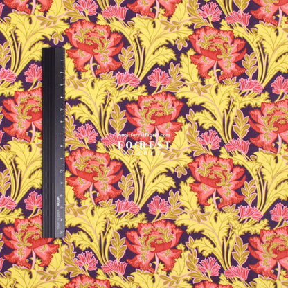 Liberty of London (Tana Lawn™ Cotton Fabric) - Poppy Flair - FO:REST Fabric 布恩堂Liberty fabrictana lawnjapanese fabricykk zipper