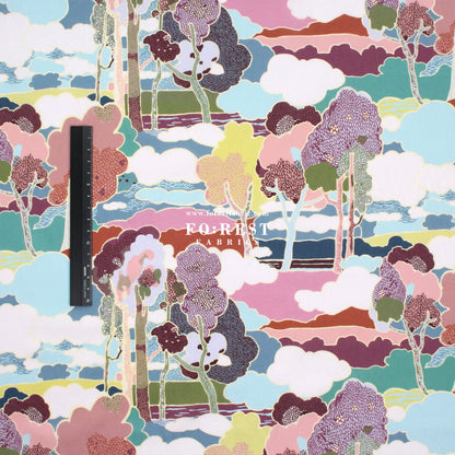 Liberty of London (Tana Lawn™ Cotton Fabric) - Prospect Road - FO:REST Fabric 布恩堂Liberty fabrictana lawnjapanese fabricykk zipper