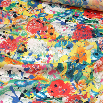Liberty of London (Tana Lawn™ Cotton Fabric) - Punk Posy - FO:REST Fabric 布恩堂Liberty fabrictana lawnjapanese fabricykk zipper