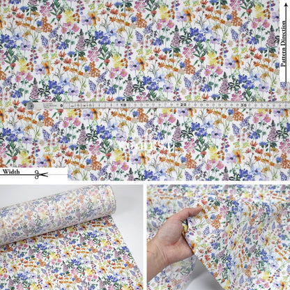 Liberty of London (Tana Lawn™ Cotton Fabric) - Purley Meadow - FO:REST Fabric 布恩堂Liberty fabrictana lawnjapanese fabricykk zipper