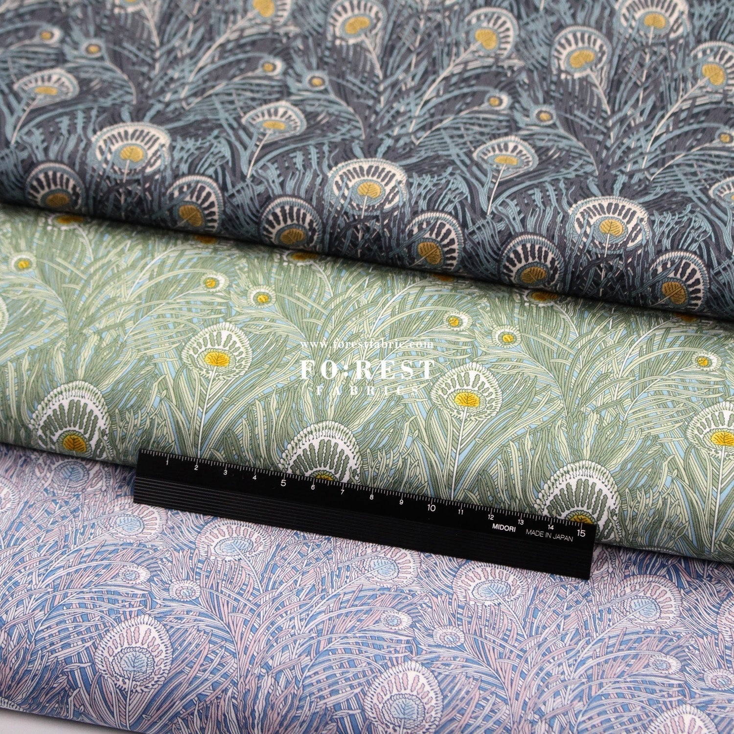 Liberty of London (Tana Lawn™ Cotton Fabric) - Queen Hera - FO:REST Fabric 布恩堂Liberty fabrictana lawnjapanese fabricykk zipper
