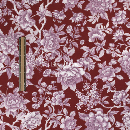 Liberty of London (Tana Lawn™ Cotton Fabric) - REGENCY TRAIL - FO:REST Fabric 布恩堂Liberty fabrictana lawnjapanese fabricykk zipper