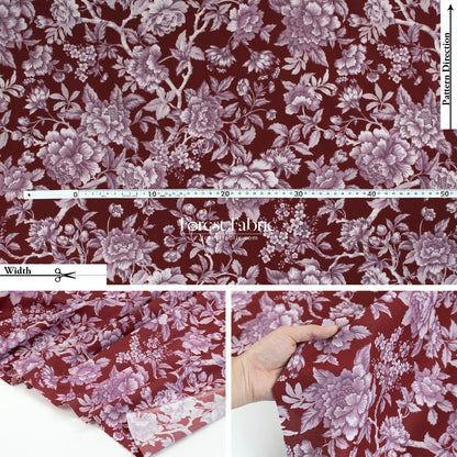 Liberty of London (Tana Lawn™ Cotton Fabric) - REGENCY TRAIL - FO:REST Fabric 布恩堂Liberty fabrictana lawnjapanese fabricykk zipper