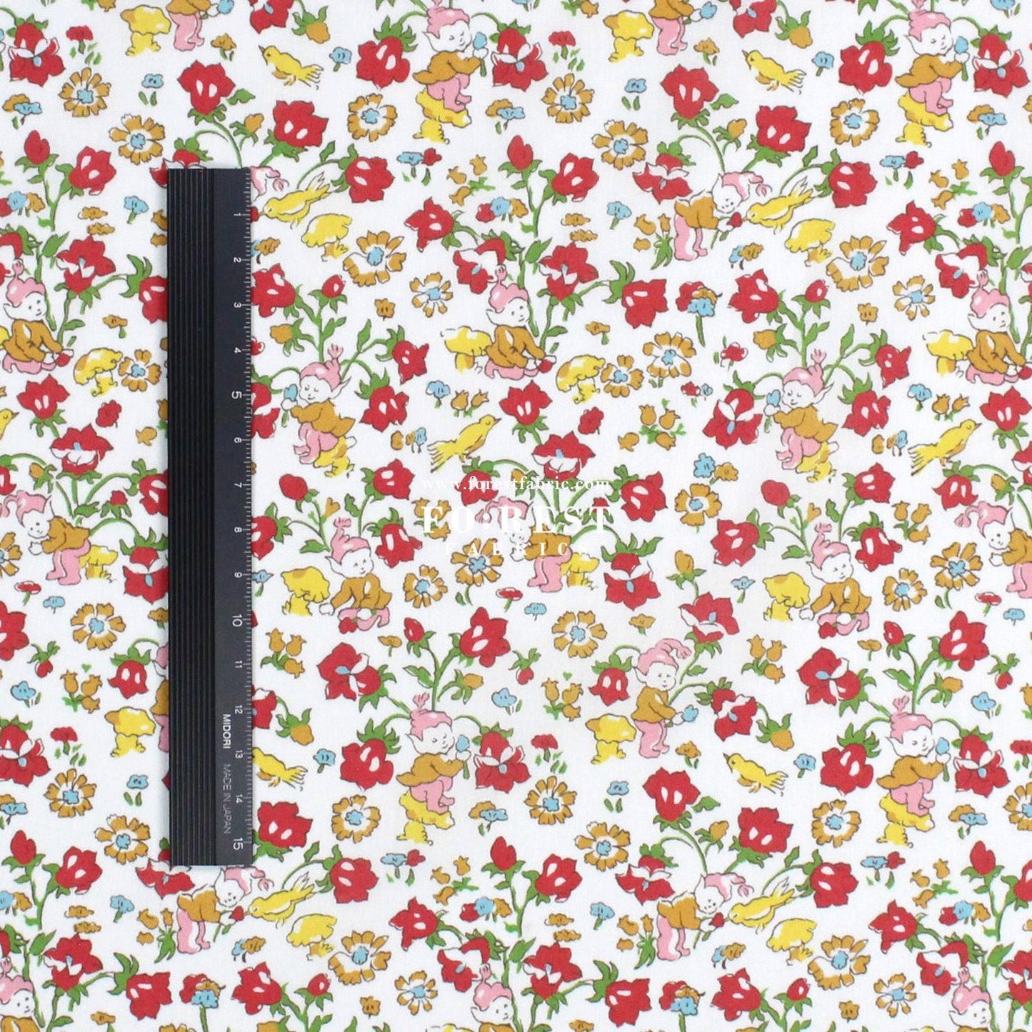 Liberty of London (Tana Lawn™ Cotton Fabric) - Rivendell Day - FO:REST Fabric 布恩堂Liberty fabrictana lawnjapanese fabricykk zipper