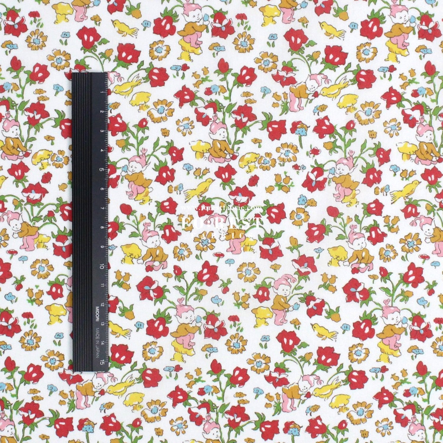 Liberty of London (Tana Lawn™ Cotton Fabric) - Rivendell Day - FO:REST Fabric 布恩堂Liberty fabrictana lawnjapanese fabricykk zipper