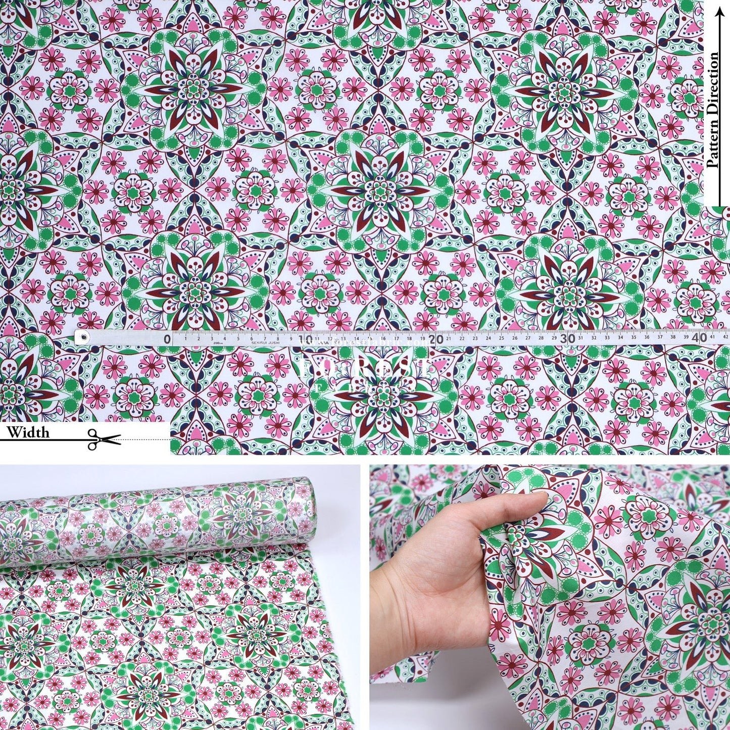 Liberty of London (Tana Lawn™ Cotton Fabric) - Serenity - FO:REST Fabric 布恩堂Liberty fabrictana lawnjapanese fabricykk zipper