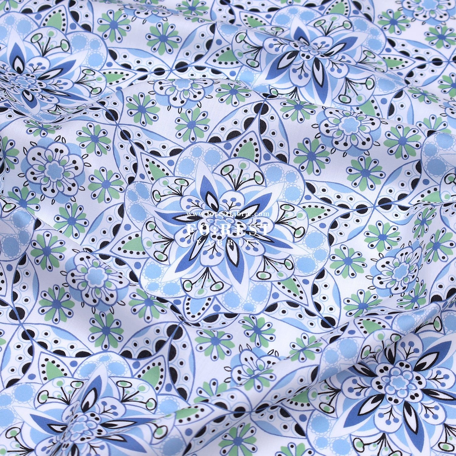 Liberty of London (Tana Lawn™ Cotton Fabric) - Serenity - FO:REST Fabric 布恩堂Liberty fabrictana lawnjapanese fabricykk zipper
