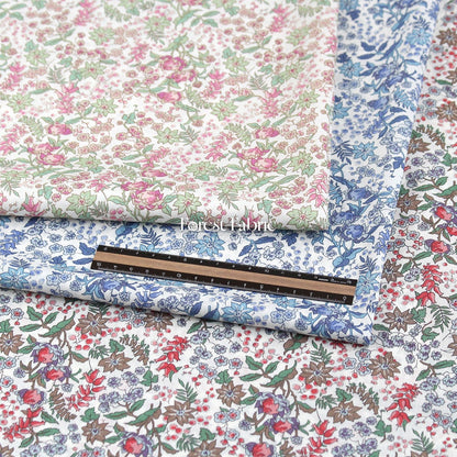 Liberty of London (Tana Lawn™ Cotton Fabric) - Serruria - FO:REST Fabric 布恩堂Liberty fabrictana lawnjapanese fabricykk zipper