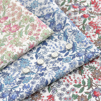 Liberty of London (Tana Lawn™ Cotton Fabric) - Serruria - FO:REST Fabric 布恩堂Liberty fabrictana lawnjapanese fabricykk zipper
