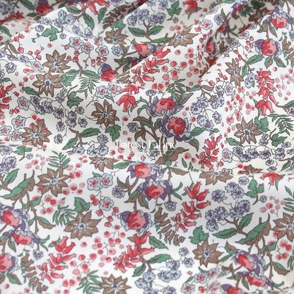 Liberty of London (Tana Lawn™ Cotton Fabric) - Serruria - FO:REST Fabric 布恩堂Liberty fabrictana lawnjapanese fabricykk zipper