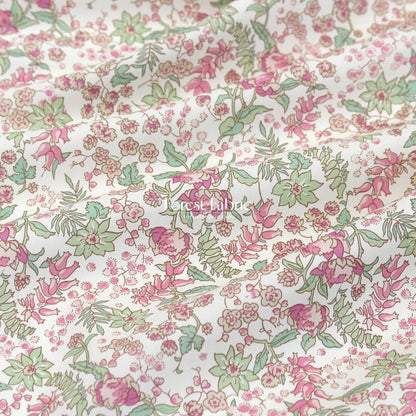 Liberty of London (Tana Lawn™ Cotton Fabric) - Serruria - FO:REST Fabric 布恩堂Liberty fabrictana lawnjapanese fabricykk zipper