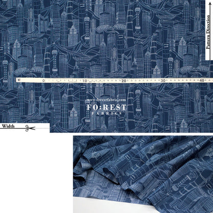 Liberty of London (Tana Lawn™ Cotton Fabric) - Shanghai Story - FO:REST Fabric 布恩堂Liberty fabrictana lawnjapanese fabricykk zipper