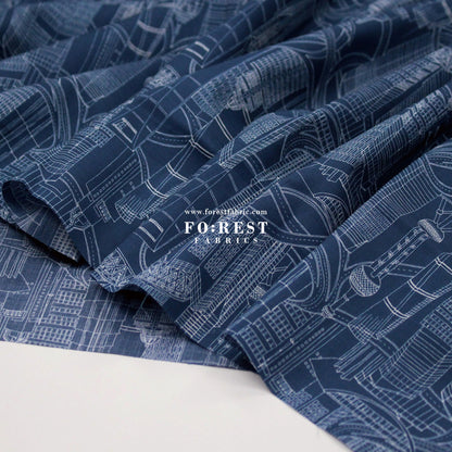 Liberty of London (Tana Lawn™ Cotton Fabric) - Shanghai Story - FO:REST Fabric 布恩堂Liberty fabrictana lawnjapanese fabricykk zipper