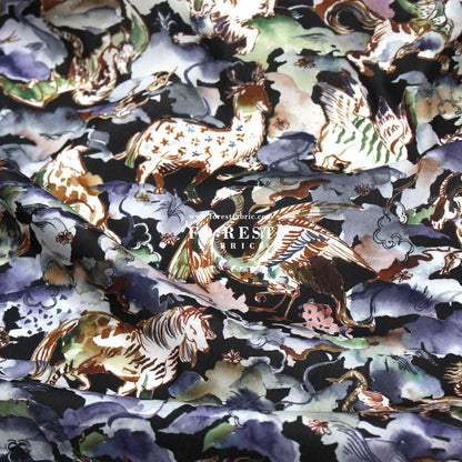 Liberty of London (Tana Lawn™ Cotton Fabric) - Shanhaijing Story - FO:REST Fabric 布恩堂Liberty fabrictana lawnjapanese fabricykk zipper