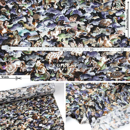 Liberty of London (Tana Lawn™ Cotton Fabric) - Shanhaijing Story - FO:REST Fabric 布恩堂Liberty fabrictana lawnjapanese fabricykk zipper