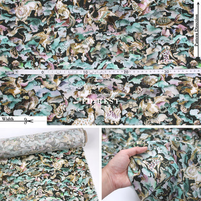 Liberty of London (Tana Lawn™ Cotton Fabric) - Shanhaijing Story - FO:REST Fabric 布恩堂Liberty fabrictana lawnjapanese fabricykk zipper