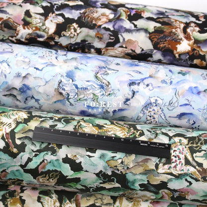 Liberty of London (Tana Lawn™ Cotton Fabric) - Shanhaijing Story - FO:REST Fabric 布恩堂Liberty fabrictana lawnjapanese fabricykk zipper