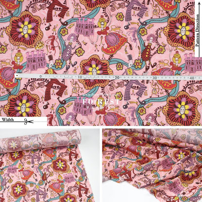 Liberty of London (Tana Lawn™ Cotton Fabric) - Shirley Smith - FO:REST Fabric 布恩堂Liberty fabrictana lawnjapanese fabricykk zipper