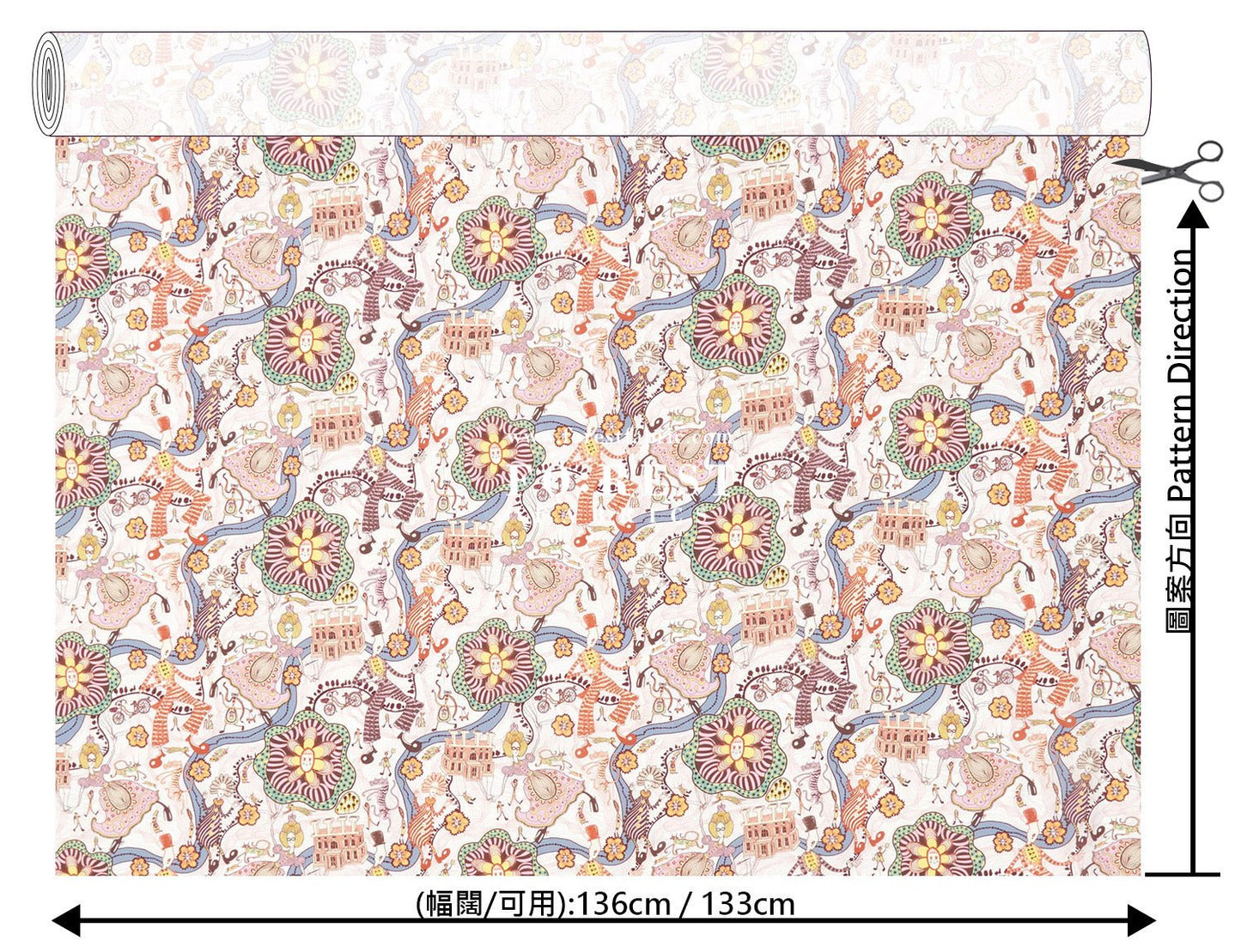 Liberty of London (Tana Lawn™ Cotton Fabric) - Shirley Smith - FO:REST Fabric 布恩堂Liberty fabrictana lawnjapanese fabricykk zipper