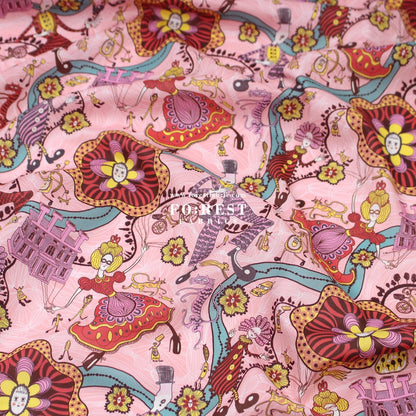 Liberty of London (Tana Lawn™ Cotton Fabric) - Shirley Smith - FO:REST Fabric 布恩堂Liberty fabrictana lawnjapanese fabricykk zipper