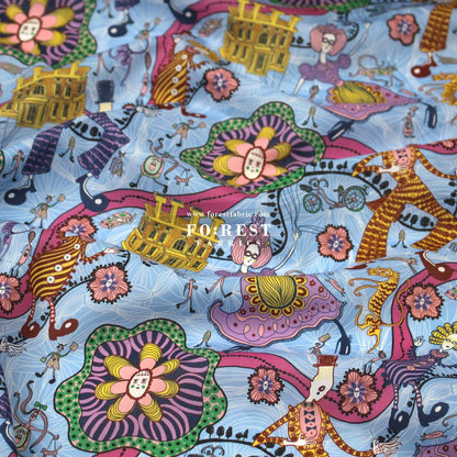 Liberty of London (Tana Lawn™ Cotton Fabric) - Shirley Smith - FO:REST Fabric 布恩堂Liberty fabrictana lawnjapanese fabricykk zipper