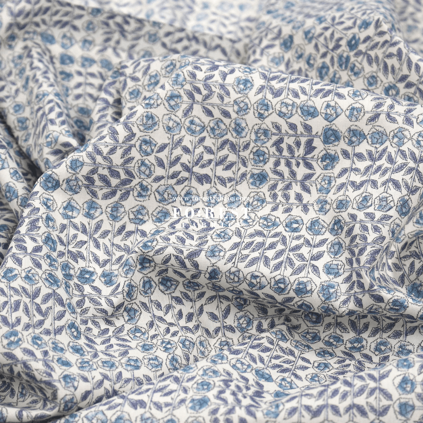 Liberty of London (Tana Lawn® Cotton Fabric) - Sleeping Rose - FO:REST Fabric 布恩堂Liberty fabrictana lawnjapanese fabricykk zipper