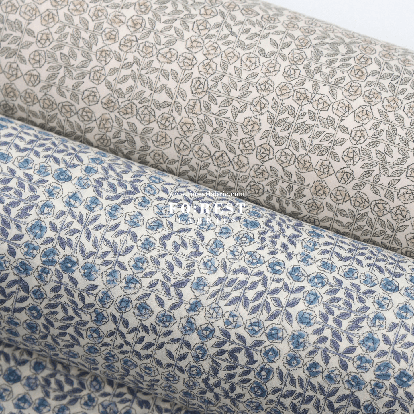 Liberty of London (Tana Lawn® Cotton Fabric) - Sleeping Rose - FO:REST Fabric 布恩堂Liberty fabrictana lawnjapanese fabricykk zipper