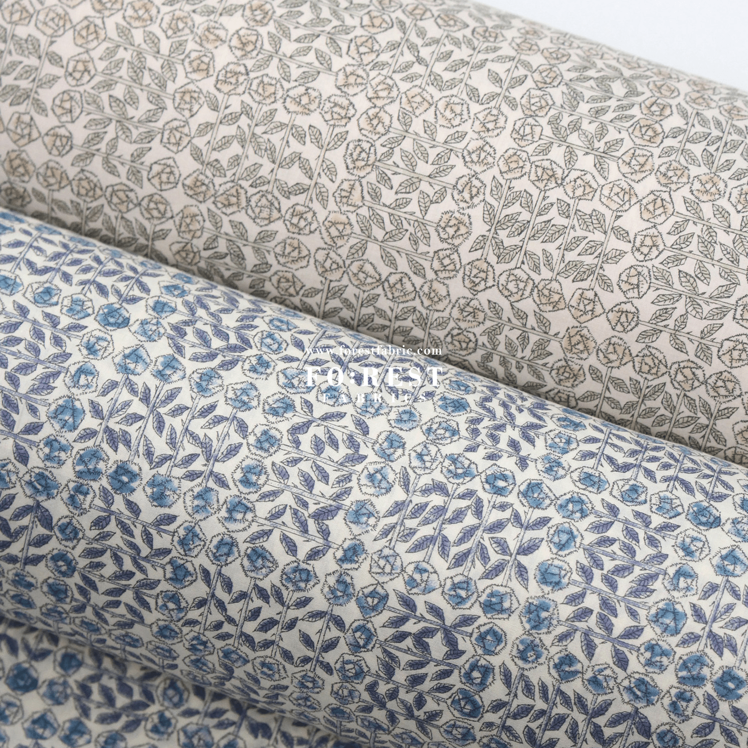Liberty of London (Tana Lawn® Cotton Fabric) - Sleeping Rose - FO:REST Fabric 布恩堂Liberty fabrictana lawnjapanese fabricykk zipper