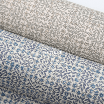 Liberty of London (Tana Lawn® Cotton Fabric) - Sleeping Rose - FO:REST Fabric 布恩堂Liberty fabrictana lawnjapanese fabricykk zipper